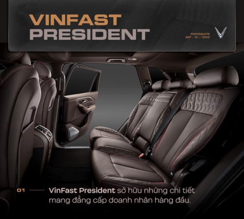 VinFast nâng tầm đẳng cấp với President
